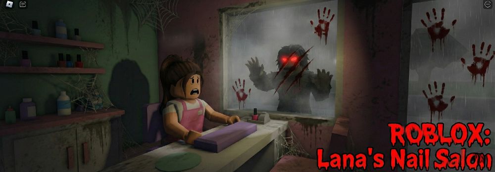 Visual Reference 1: The Window Stalker - Lana looking exhausted with Doppelgänger smiling through window